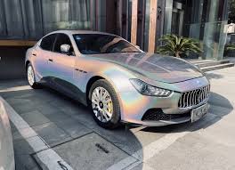  Rainbow Car Wrap